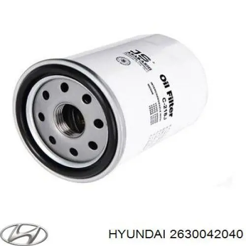 Фильтр масла Hyundai/Kia 2630042040