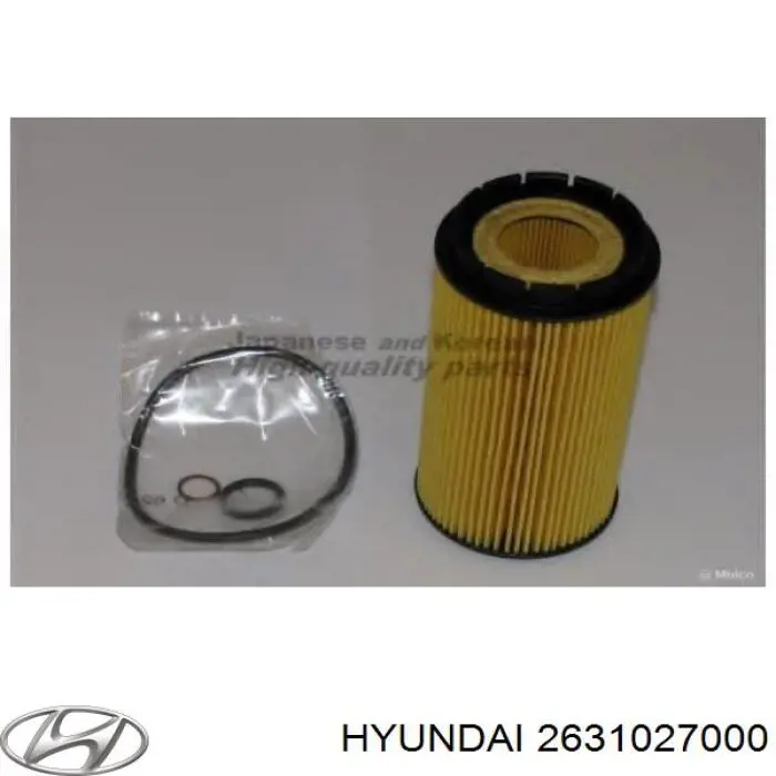 Купить 2631027000 Hyundai/Kia Фильтр центробежный очистки масла