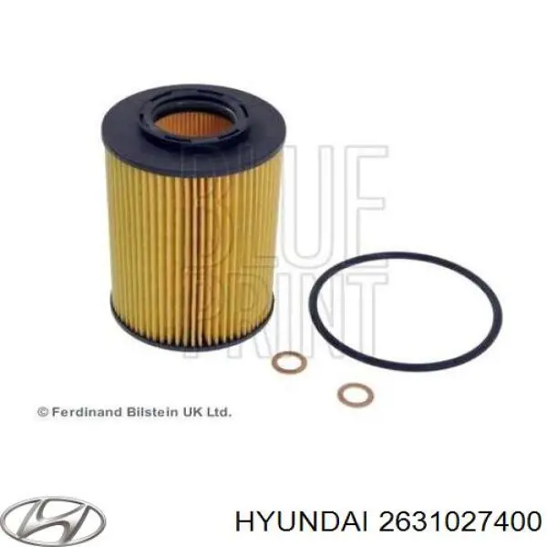 2631027400 Hyundai/Kia корпус масляного фильтра