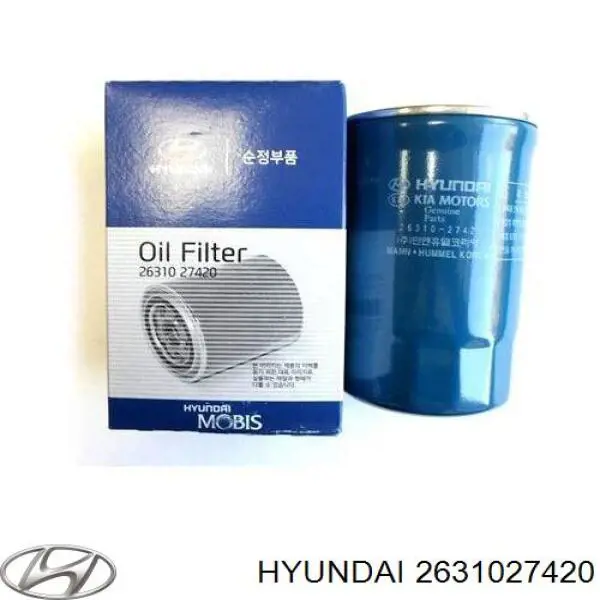 2631027420 Hyundai/Kia Масляный фильтр двигателя