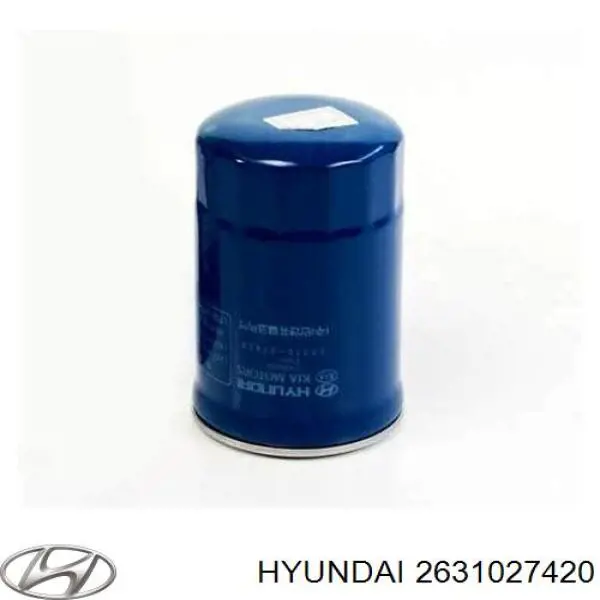 Filtro de aceite 2631027420 Hyundai/Kia