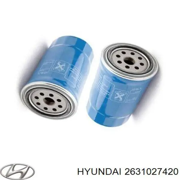 Масляный фильтр 2631027420 Hyundai/Kia