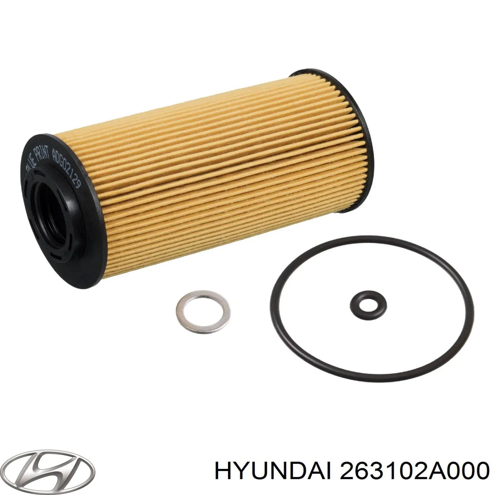 Корпус масляного фильтра 263102A000 Hyundai/Kia