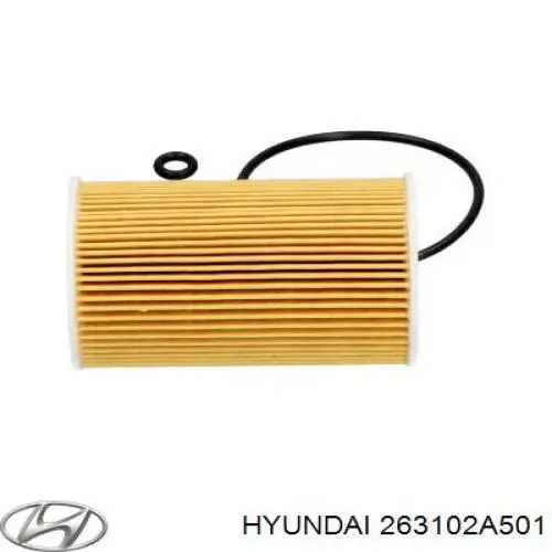 Корпус масляного фильтра 263102A501 Hyundai/Kia