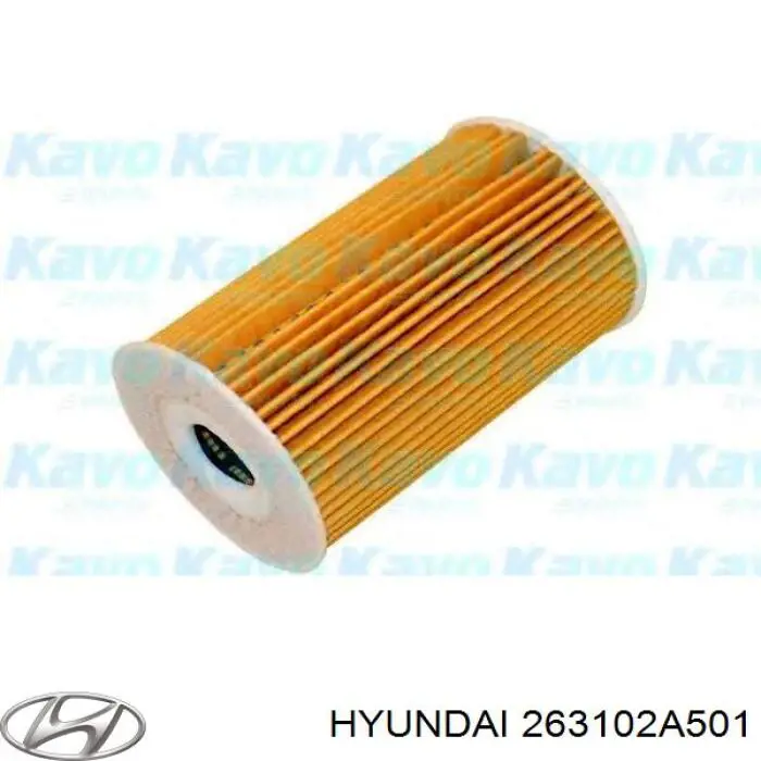 263102A501 Hyundai/Kia filtro de óleo