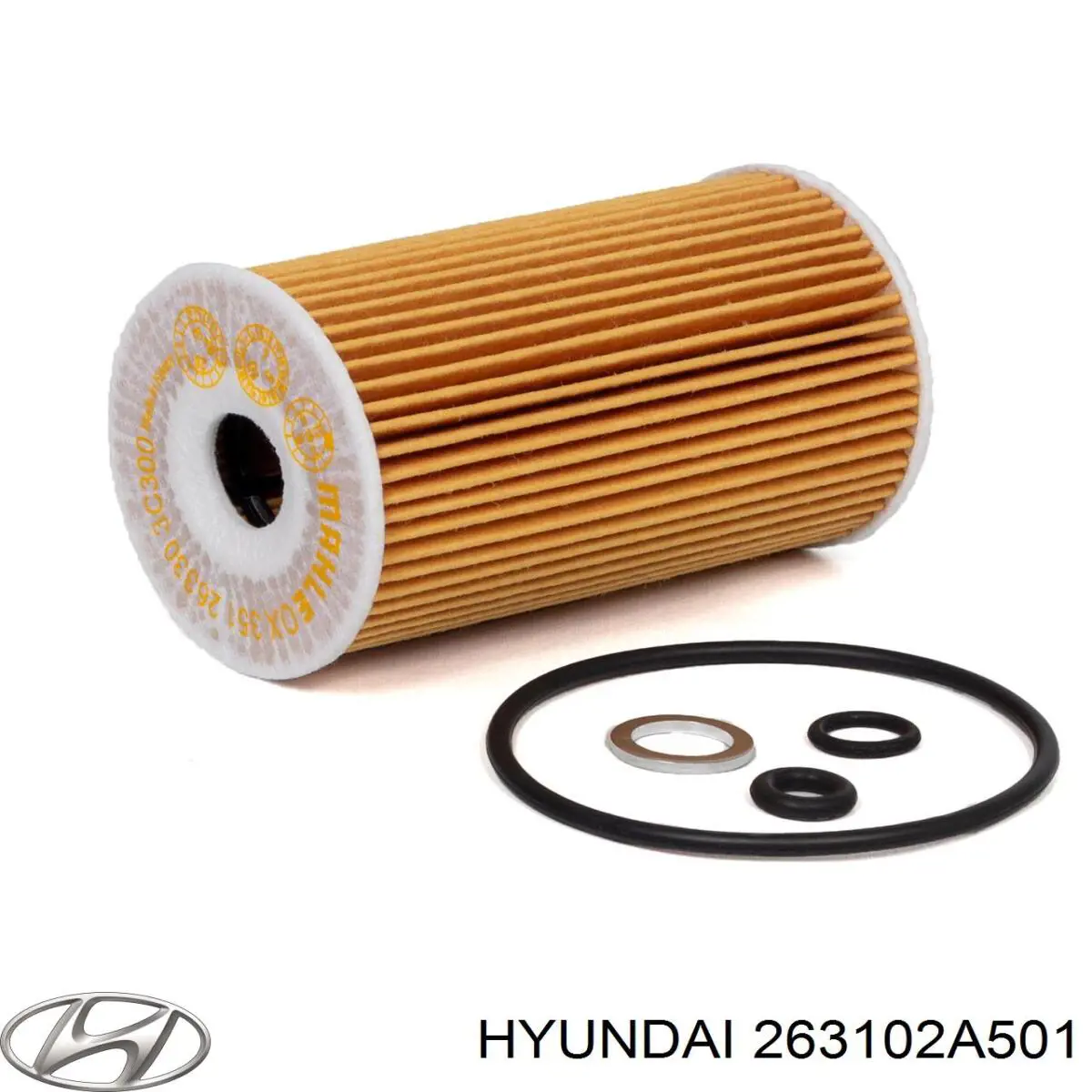 Купить 263102A501 Hyundai/Kia Корпус масляного фильтра