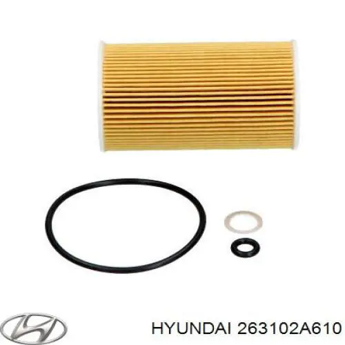Фильтр очистки масла центробежный Hyundai/Kia 263102A610 цена, от 7.18 USD