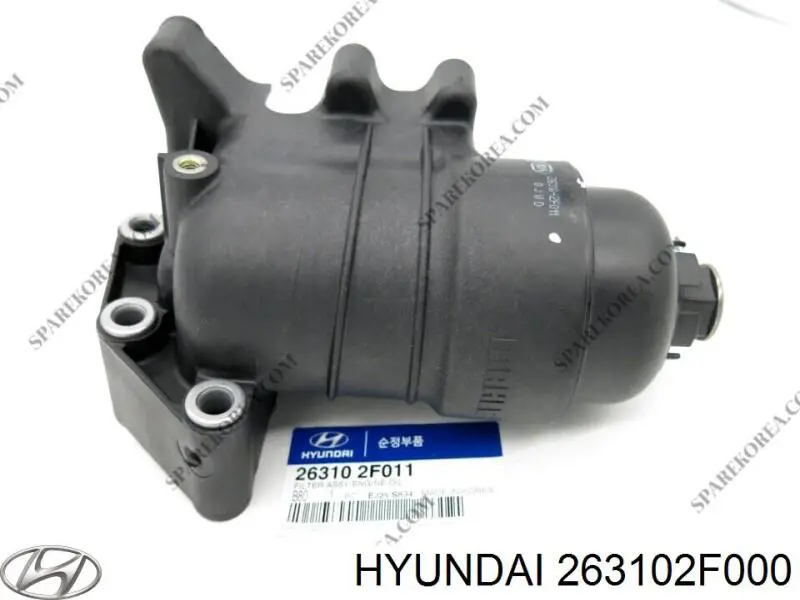 Корпус масляного фильтра Hyundai/Kia 263102F000 цена, от 1246.25 UAH
