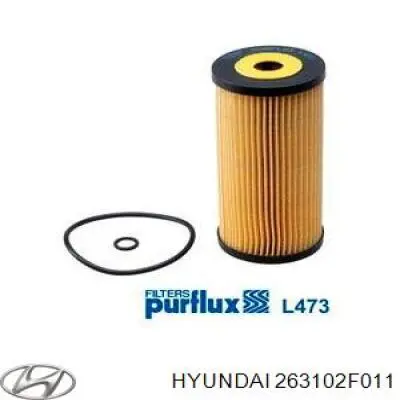 Купить 263102F011 Hyundai/Kia Корпус масляного фильтра