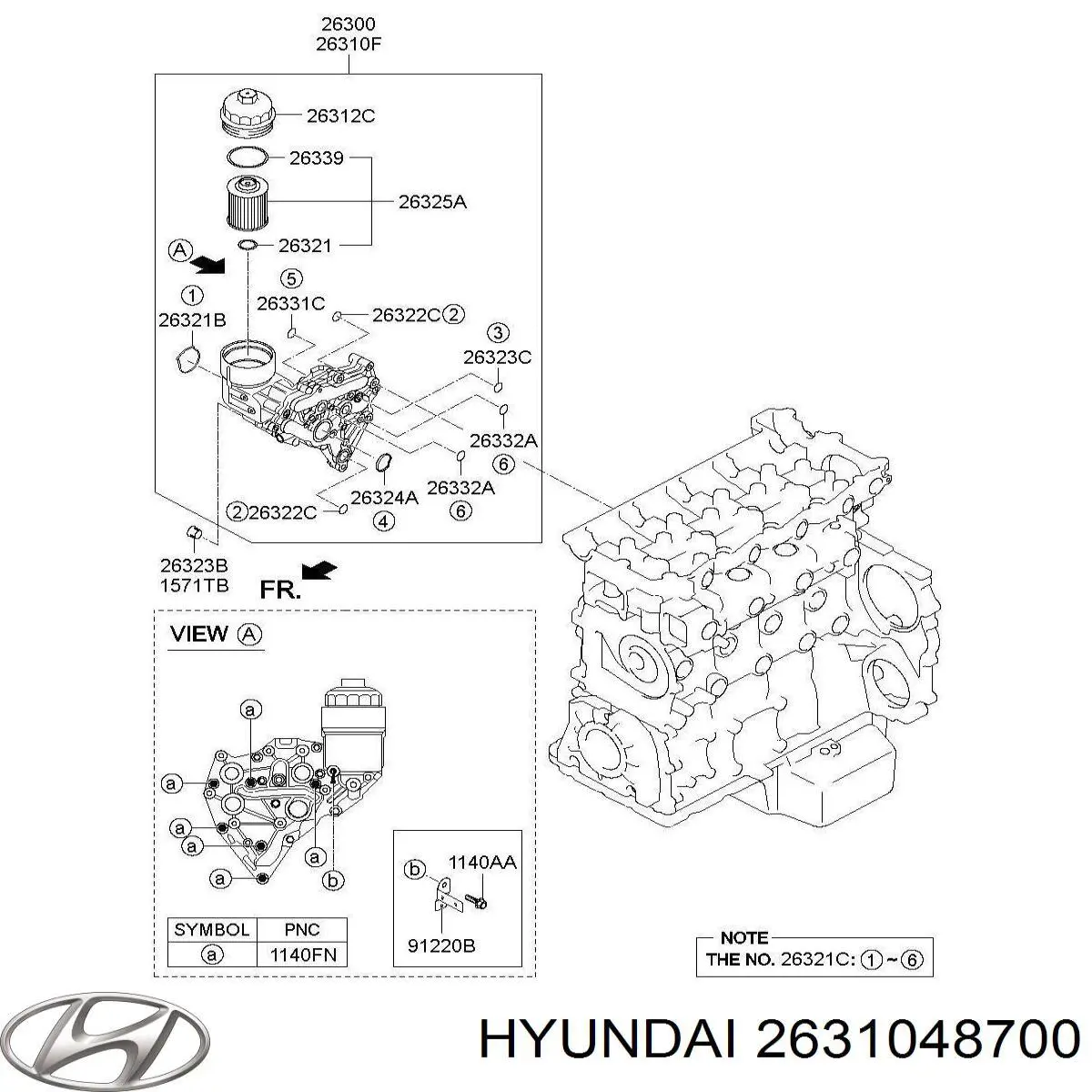 2631048700 Hyundai/Kia 