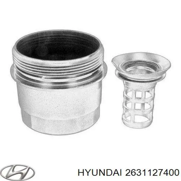 Кришка масляного фільтра 2631127400 Hyundai/Kia