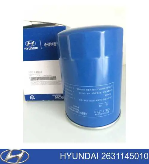2631145010 Hyundai/Kia filtro de óleo