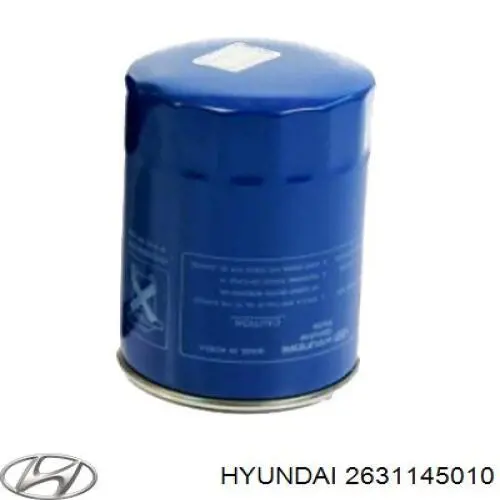2631145010 HYUNDAI Filtro de aceite original y equivalente