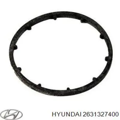 Купить 2631327400 Hyundai/Kia Кольцо уплотнительное между корпусом масляного фильтра и теплообменником