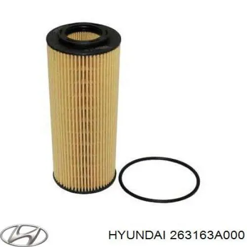Купить 263163A000 Hyundai/Kia Фильтр центробежный очистки масла