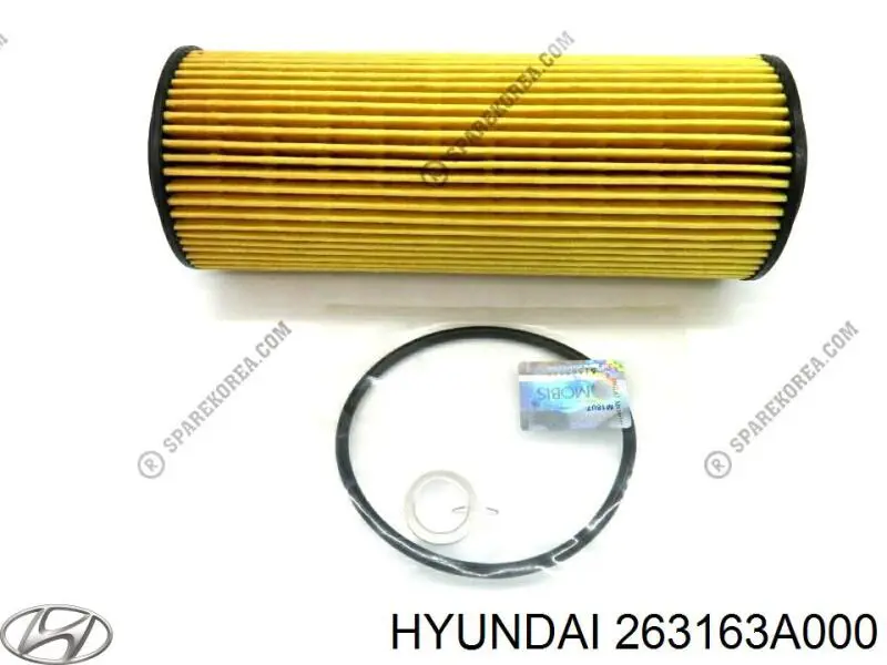 Фильтр очистки масла центробежный Hyundai/Kia 263163A000 цена, от 5.83 USD