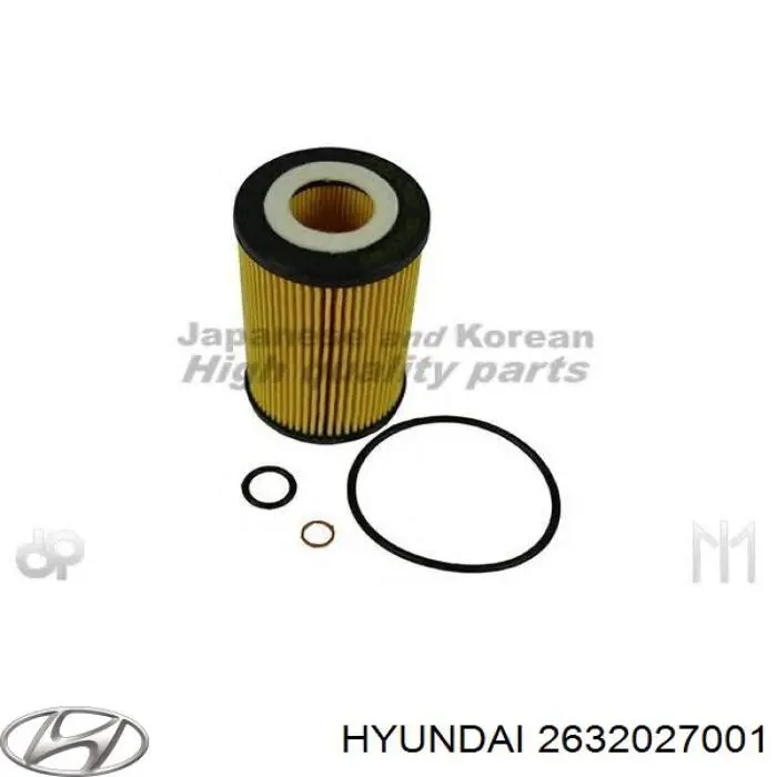 Купить 2632027001 Hyundai/Kia Фильтр центробежный очистки масла