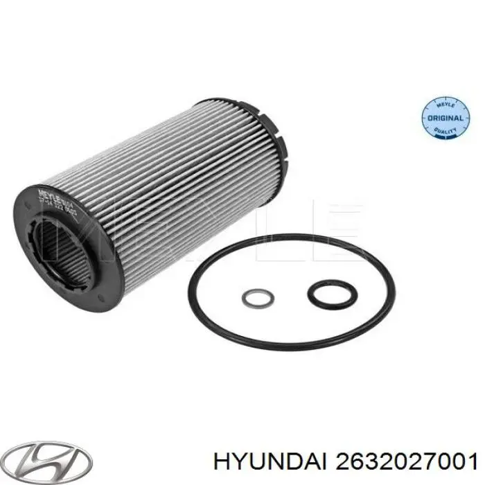 2632027001 Hyundai/Kia Масляный фильтр двигателя
