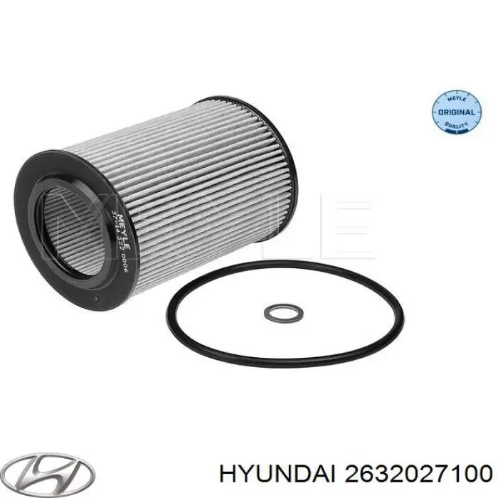Купить 2632027100 Hyundai/Kia Фильтр центробежный очистки масла