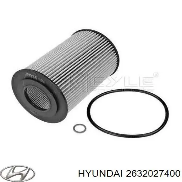 Купить 2632027400 Hyundai/Kia Фильтр центробежный очистки масла