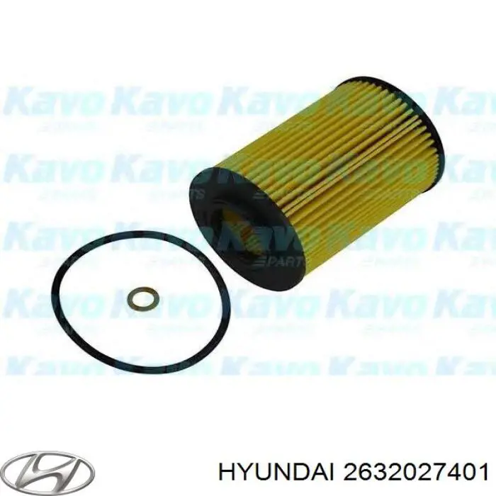 Купить 2632027401 Hyundai/Kia Фильтр центробежный очистки масла