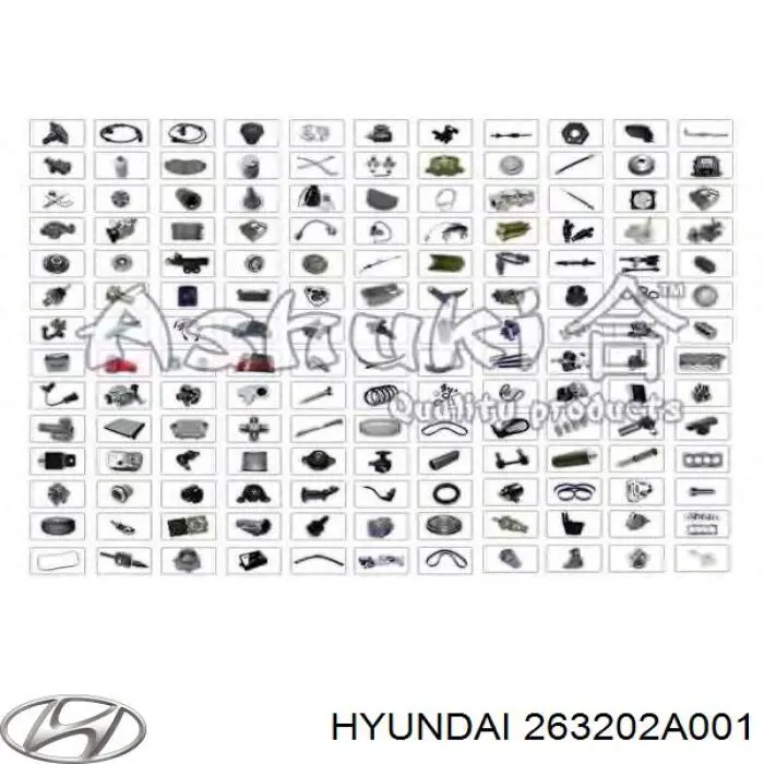 Купить 263202A001 Hyundai/Kia Фильтр центробежный очистки масла
