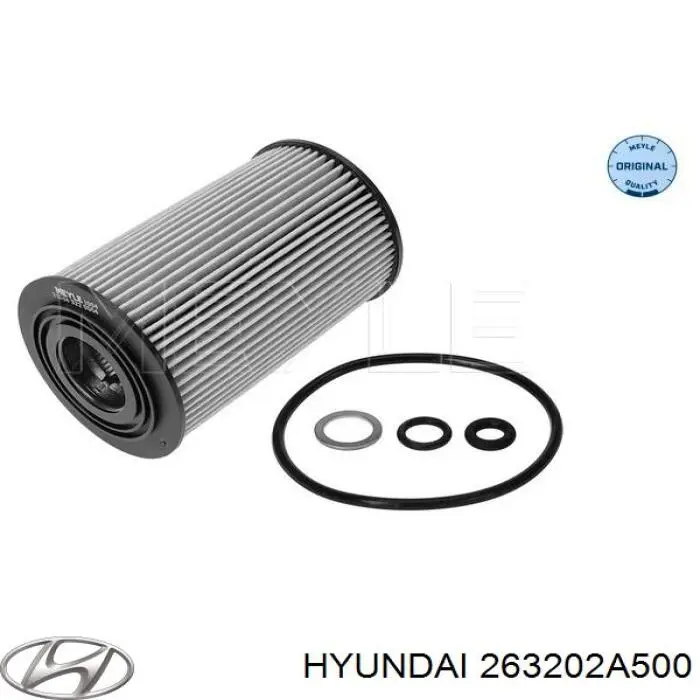 Купить 263202A500 Hyundai/Kia Фильтр центробежный очистки масла