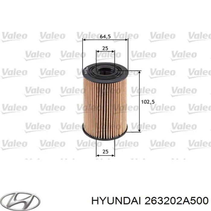 Масляный фильтр 263202A500 Hyundai/Kia