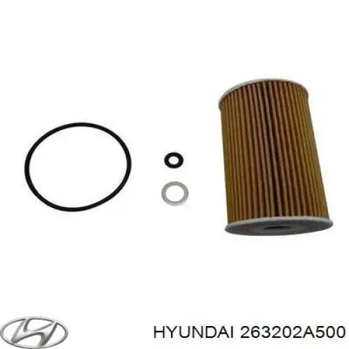 Купить 263202A500 Hyundai/Kia Фильтр центробежный очистки масла