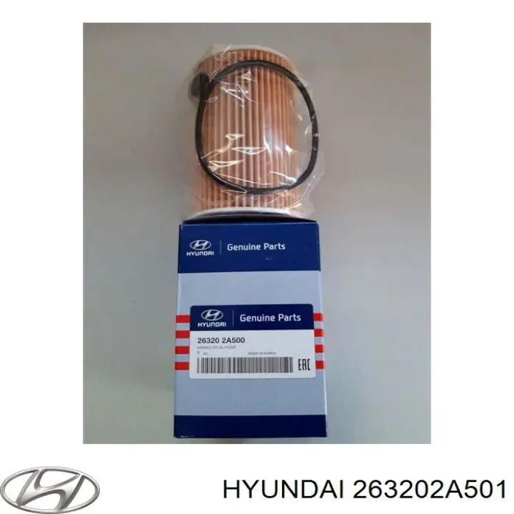 Фильтр масла Hyundai/Kia 263202A501