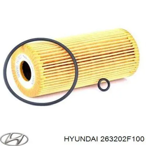 263202F100 Hyundai/Kia filtro de óleo