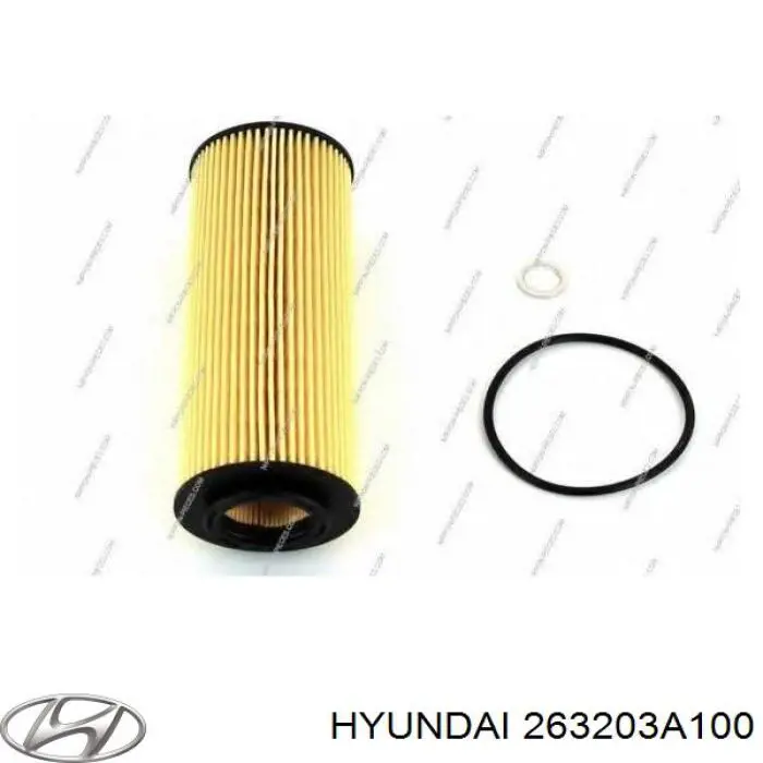 Фильтр очистки масла центробежный Hyundai/Kia 263203A100 цена, от 5.84 USD