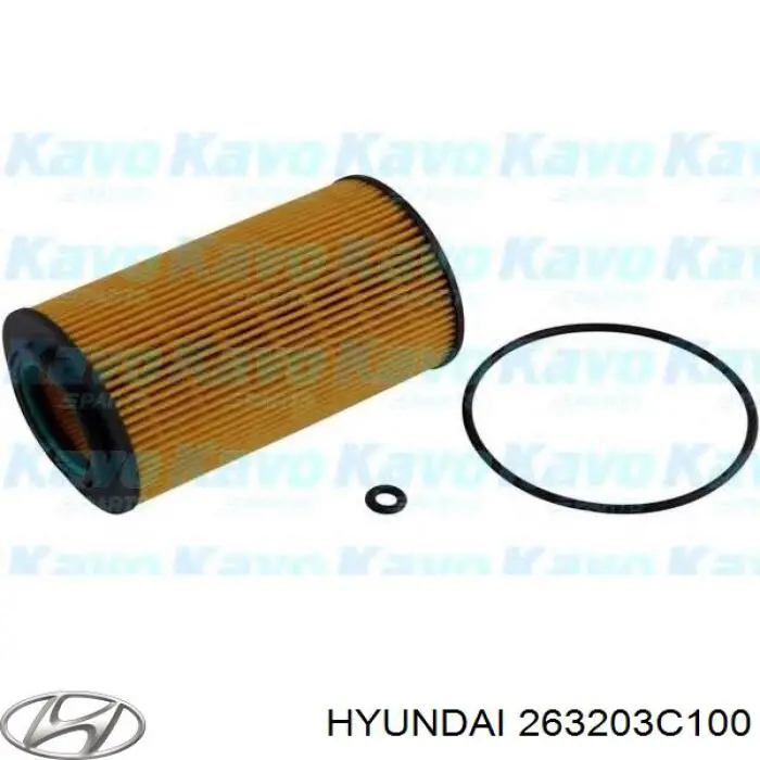 Filtro de óleo Hyundai/Kia 263203C100 preço, a partir de 8,64 USD