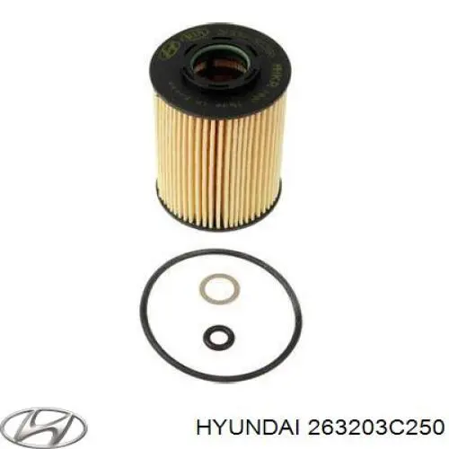 Фильтр очистки масла центробежный Hyundai/Kia 263203C250 цена, от 7.29 USD