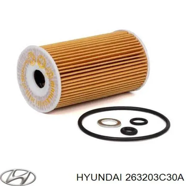 263203C30A Hyundai/Kia filtro de óleo