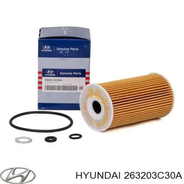 Filtro de aceite 263203C30A Hyundai/Kia