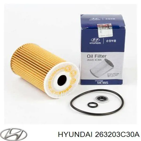 Масляный фильтр 263203C30A Hyundai/Kia