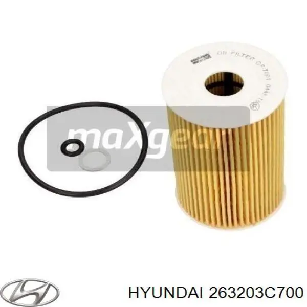 Фильтр масла Hyundai/Kia 263203C700