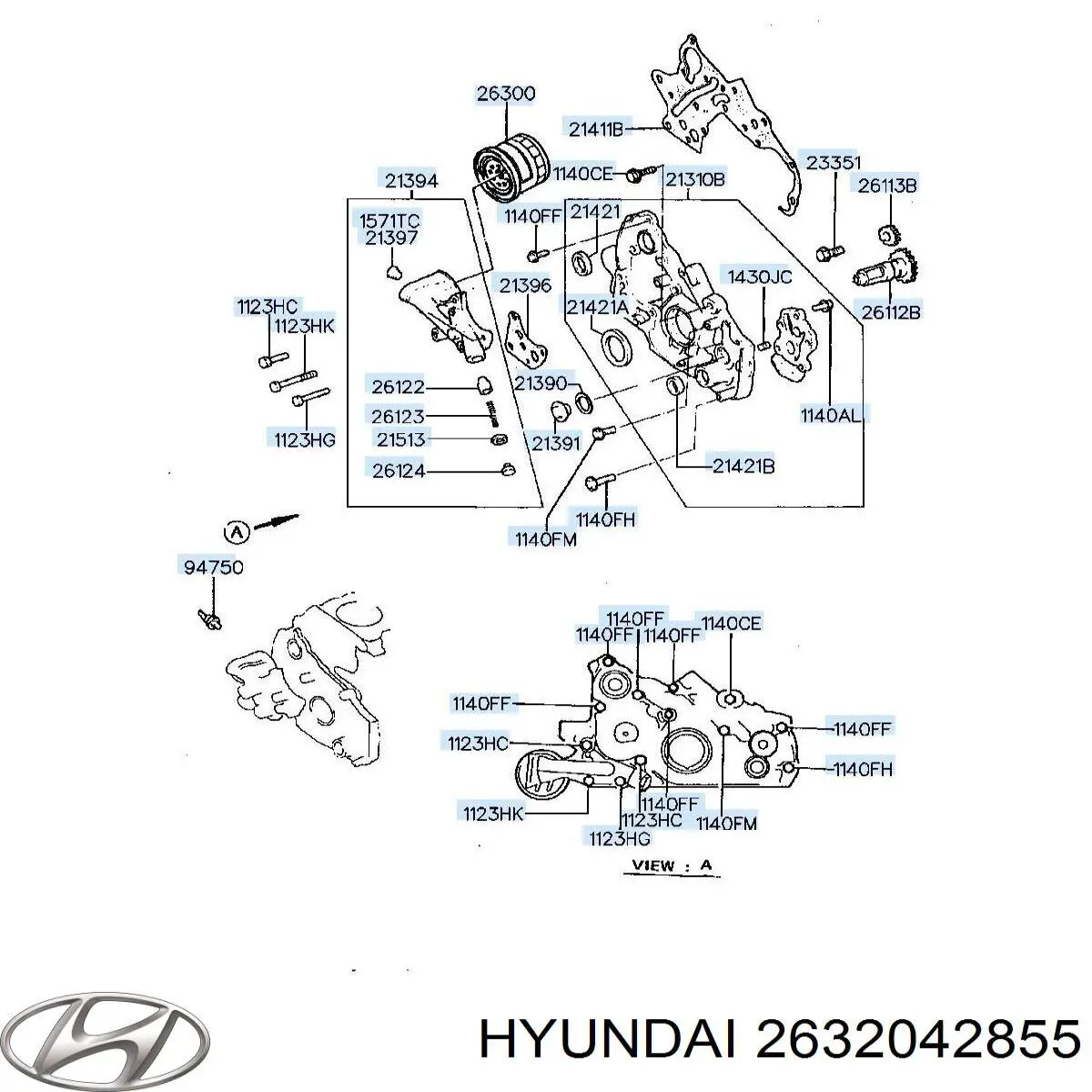 Купить 2632042855 Hyundai/Kia 