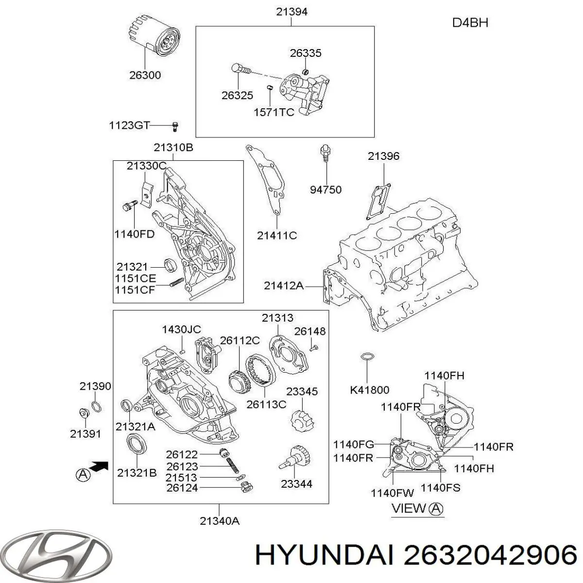 2632042906 Hyundai/Kia 