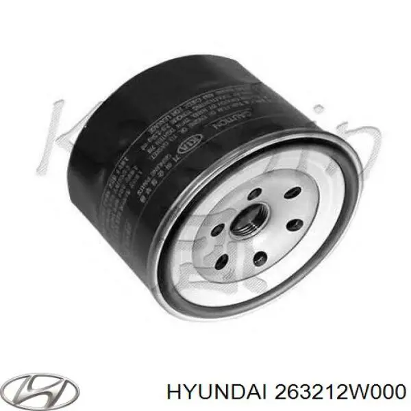 Фільтр масляний 263212W000 Hyundai/Kia