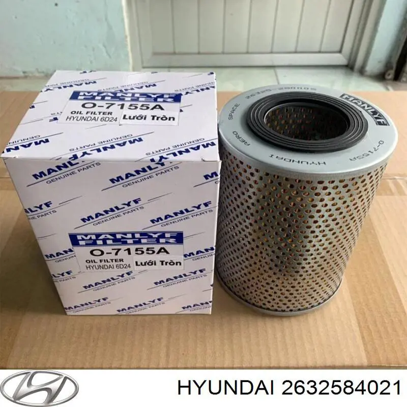 Масляный фильтр 2632584021 Hyundai/Kia