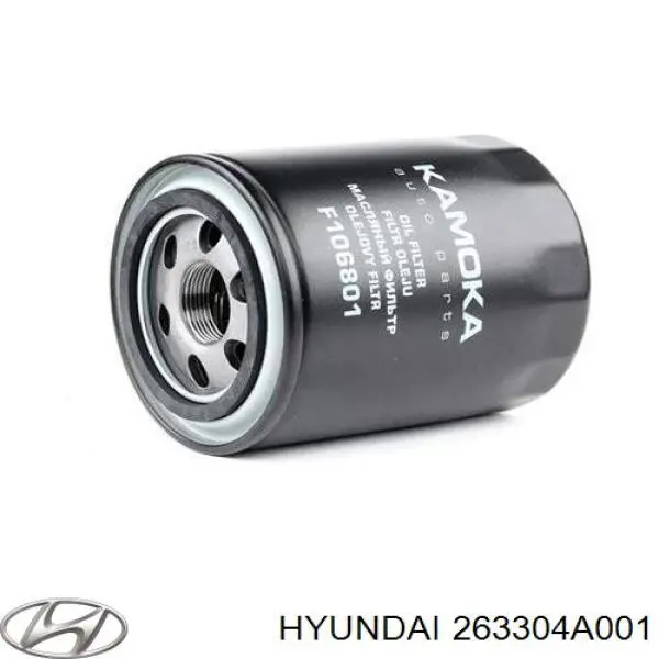 263304A001 HYUNDAI Filtro de aceite original y equivalente