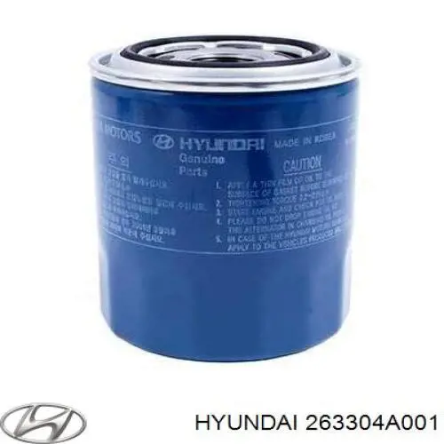 Фильтр масла Hyundai/Kia 263304A001