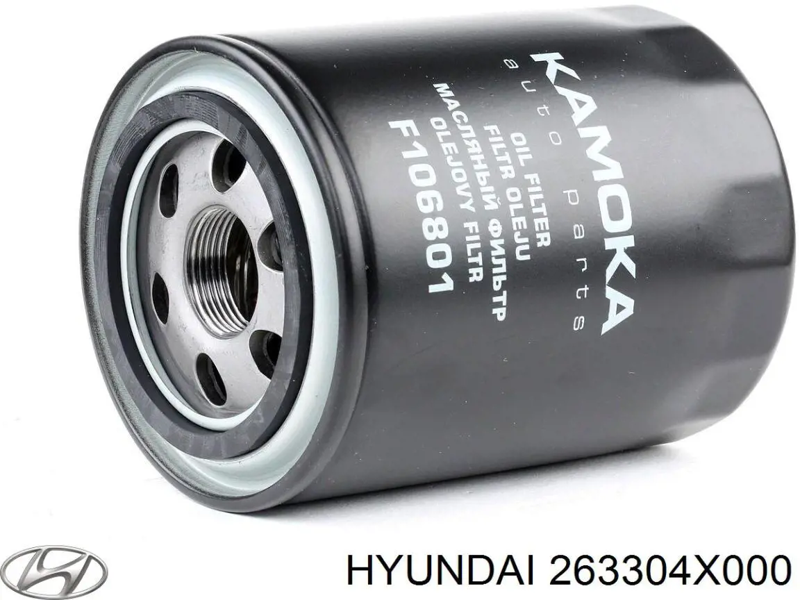 263304X000 HYUNDAI Filtro de aceite original y equivalente