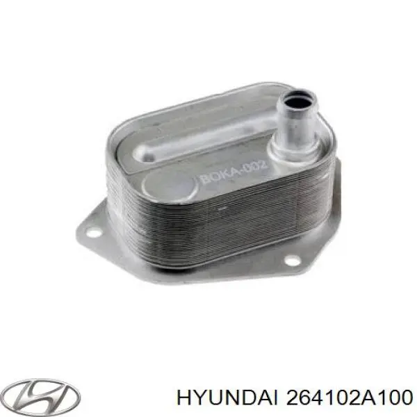 264102A100 Hyundai/Kia радиатор масляный