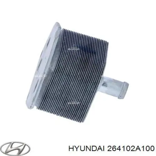 Масляный радиатор Hyundai/Kia 264102A100