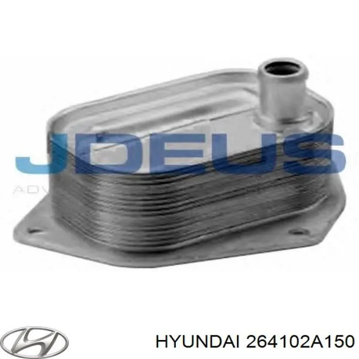 Масляный радиатор 264102A150 Hyundai/Kia