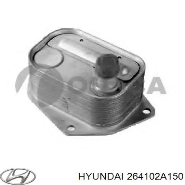 Масляный радиатор Hyundai/Kia 264102A150
