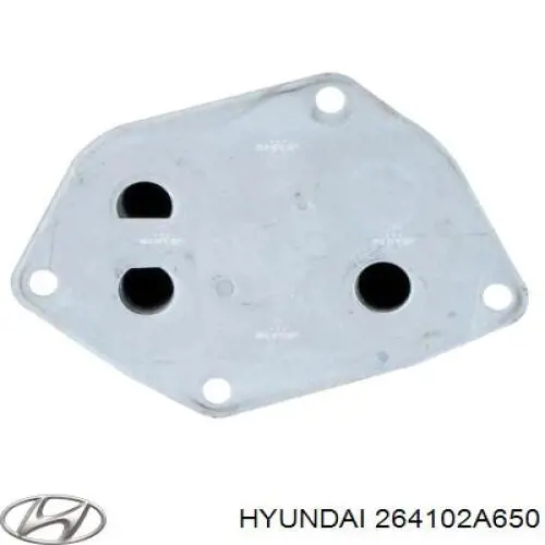 Купить 264102A650 Hyundai/Kia Масляный радиатор охлаждения АКПП